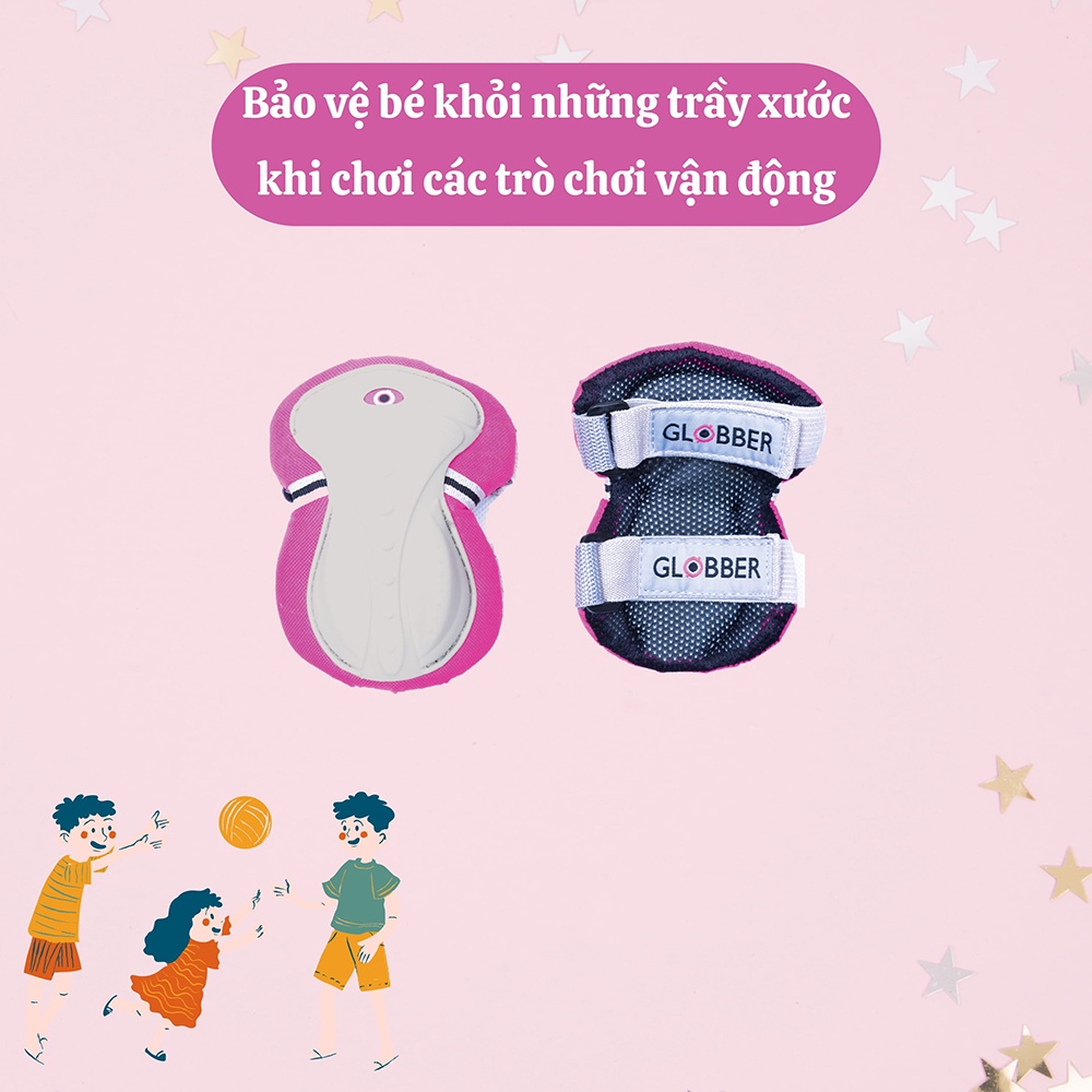 Ảnh Bộ bảo hộ Globber Junior - Hồng 1
