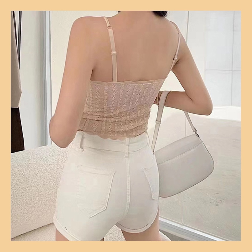 Áo Bra Hai Dây UNDERCOOL Lụa Dây Kép Thời Trang AB13