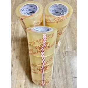 BĂNG KEO TRONG LOẠI LỚN 200 yard x 47mm