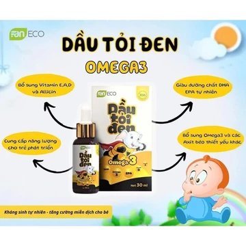 Dầu tỏi đen Omega 3 (30ml)