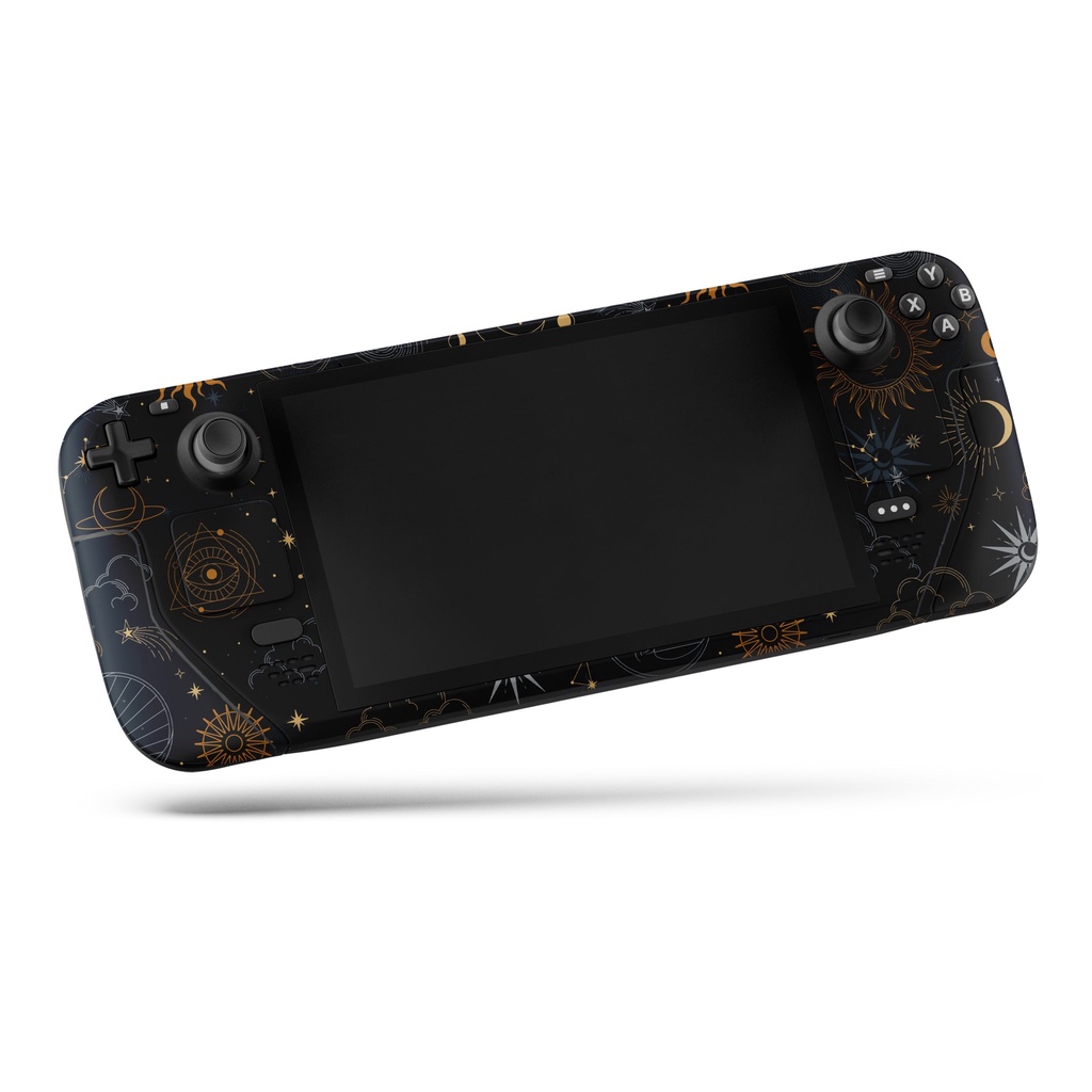 Skin dán Steam Deck mẫu Constellation Stargazing Night (Đã cắt sẵn chi tiết, dễ dán)