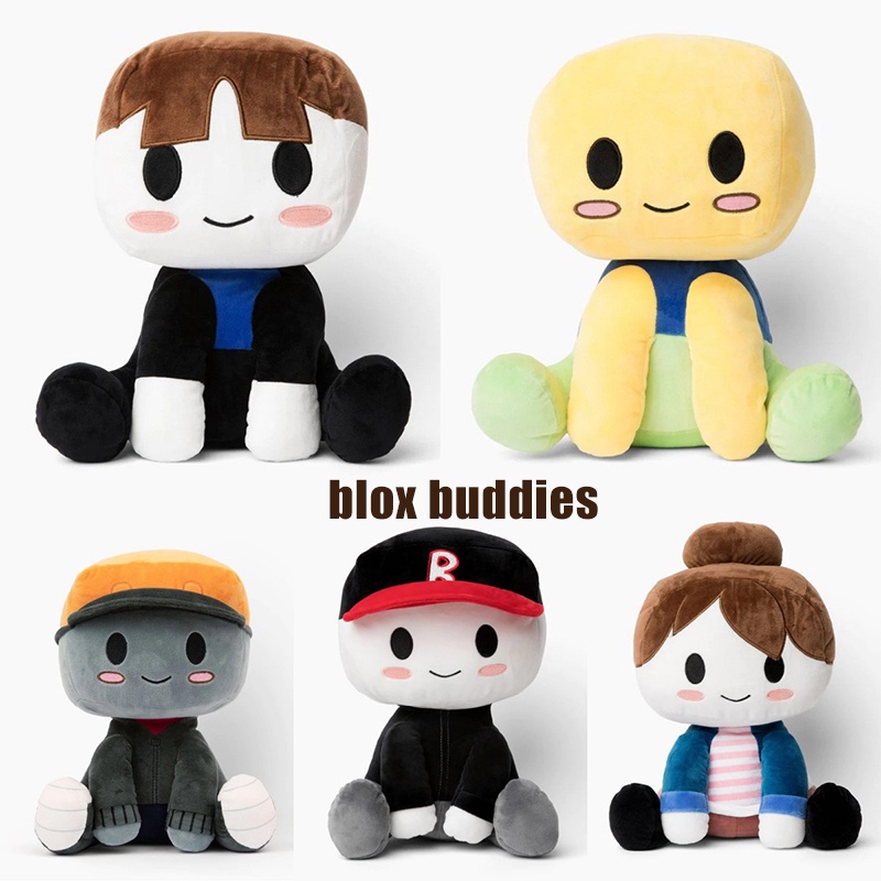 Mới 20cm Dễ Thương Blox Buddies Sang Trọng Đồ Chơi Nhồi Bông Mềm Ôm Búp Bê Trẻ Em Bé Sinh Nhật Xmas
