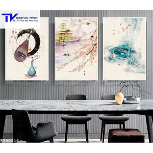 Tranh Treo Tường Tối Giản 5, Tranh Tráng Gương ( Bộ 3 Tấm)