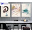 Tranh Treo Tường Tối Giản 5, Tranh Tráng Gương ( Bộ 3 Tấm)