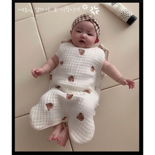 Túi ngủ chính hãng Mily hình gấu size 1-2y