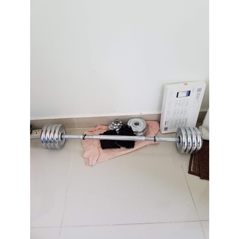 Ảnh BG Bộ tạ tay kim loại 20KG cao cấp đa năng điều chỉnh mới nhất 2