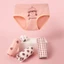 4 Quần chip bé gái Maruko cotton 100%, quần lót học sịnh Maruka Fashion cho bé từ 2-15 tuổi