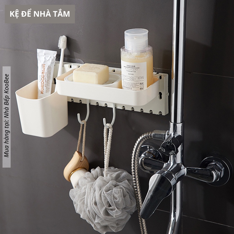 Kệ Pegboard Dán Tường KOOBEE – Kệ Gắn Tường Trang Trí Nhà Bếp, Phòng Làm Việc, Phòng Ngủ, Không Cần Khoan (DC20)