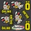 Set 9 Tem dán xe logo OHLINS siêu nét chính hãng decal không thấm nước công nghệ in MIMAKI NHẬT BẢN