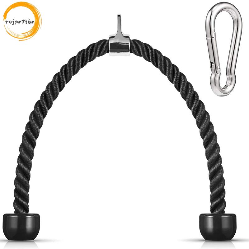 Dây kéo Tricep hạng nặng 36 inch có móc khóa, Dây kéo máy gắn cáp tập thể dục cho phòng tập thể dục tại nhà