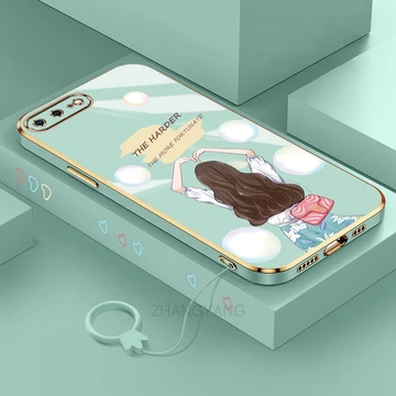 ốp lưng iPhone 7 iPhone 8 iPhone 7 plus iPhone 8 plus Ốp Điện Thoại TPU Dẻo Họa Tiết Hoạt Hình Dễ Thương Phụ nữ Cho iPhone 7 iPhone 8 iPhone 7 plus iPhone 8 plus