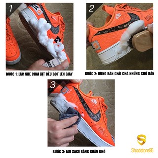 Chai xịt bọt vệ sinh giày Sneaker foam cleaner 300ml