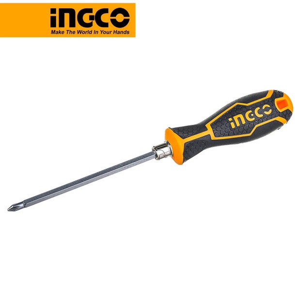 Ảnh Tua vít 2 đầu INGCO AKISD0203 5x135mm đầu PH1+SL5 chất liệu thép CRV 3