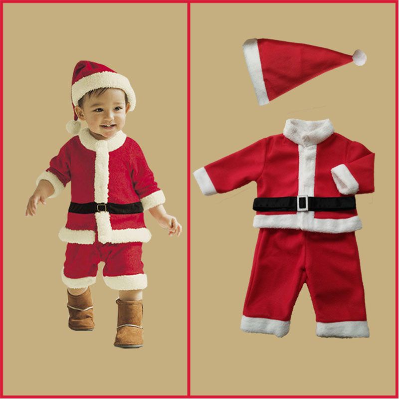 Bé Trẻ Em Trang Phục Giáng Sinh Ông Già Noel Bé Trai Và Bé Gái Trang Phục Giáng Sinh Mẫu Giáo Quần Áo Biểu Diễn Giáng Sinh Quần Áo