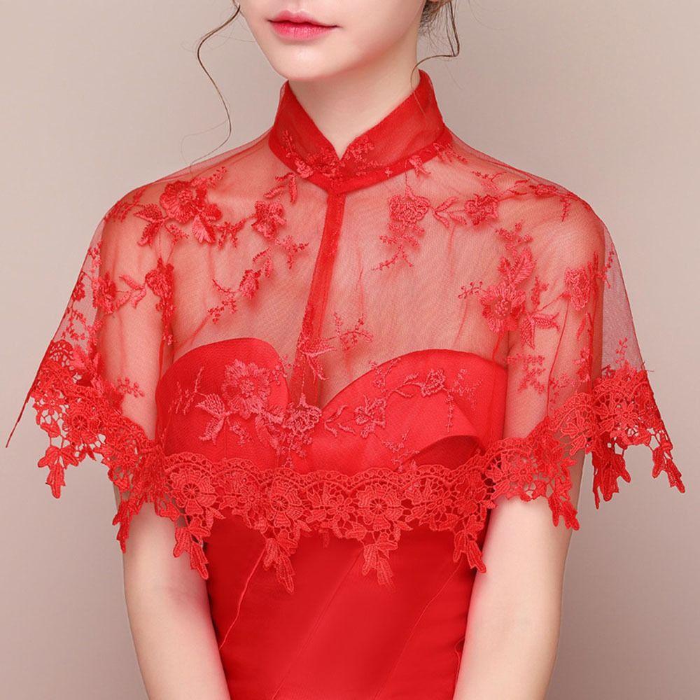 MERIGGIARE Khăn choàng cô dâu nữ Khăn choàng vải tuyn Áo choàng mềm Phụ kiện đám cưới Áo choàng cưới