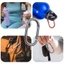 Móc Khóa Carabiner Hình Chữ D Bằng Nhôm Dùng Cắm Trại Ngoài Trời
