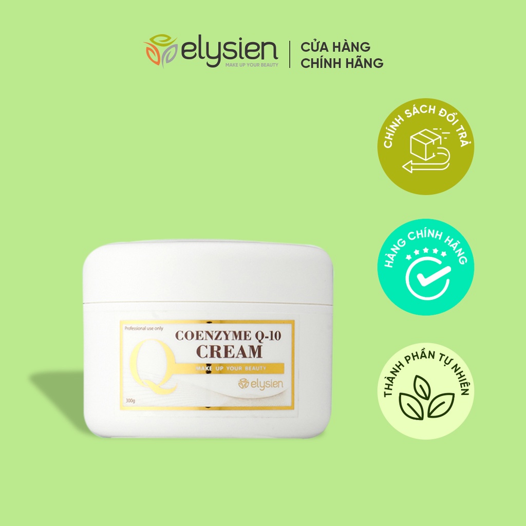 Kem dưỡng ẩm coenzyme Q10 cream ELYSIEN cao cấp chính hãng chăm sóc phục hồi tái tạo da chống lão hóa 60g - B2B