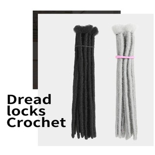 GUADALUPE1 1 Chiếc Handmade Dreadlock Chất Lượng Cao Đảng Xoăn Nữ Tóc Nối Dài Nam Tổng Hợp Tóc Tóc Afro Mềm Kinky Bím Tóc Số Lượng Lớn