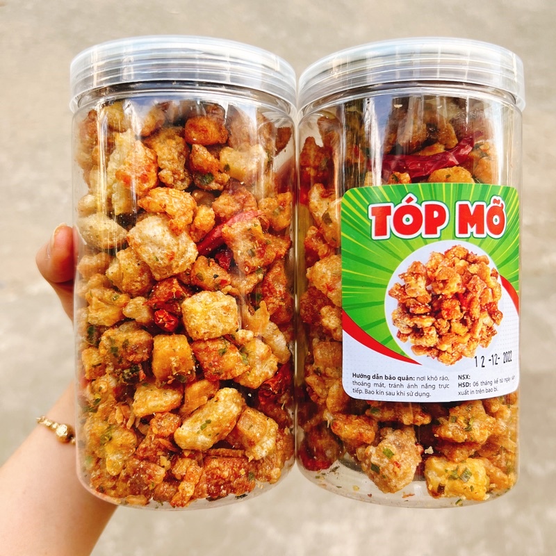 TÓP MỠ CHÁY TỎI HÀNH hàng Ngon Loại 1 ít mỡ hộp 230gr