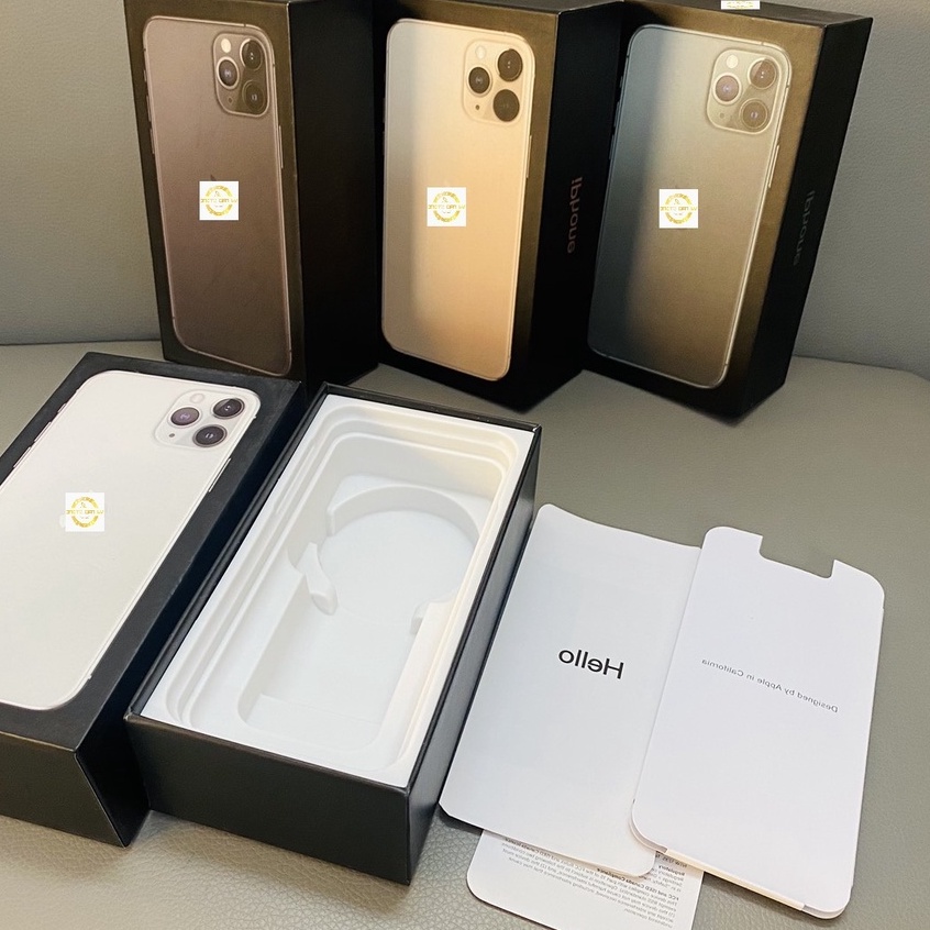 Hộp đựng 11pro / 11promax màu xanh, vàng, trắng, đen | Shopee Việt Nam