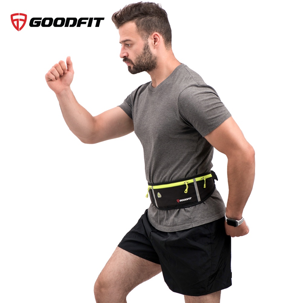Túi đeo hông chạy bộ, túi đeo bụng chạy bộ nam nữ GoodFit GF106RB cao cấp