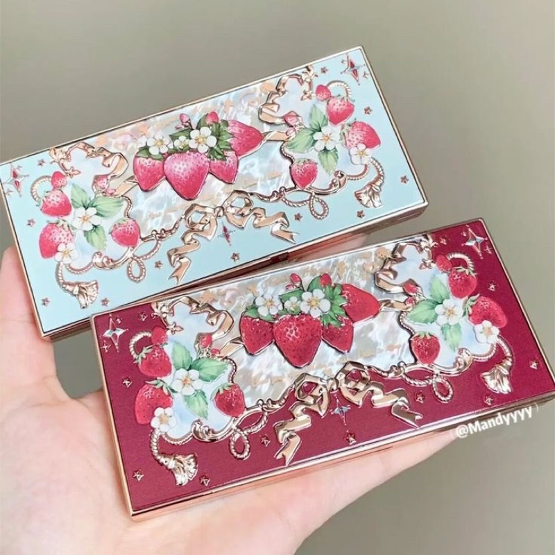 Sẵn Phấn mắt Flower knows strawberry rococo eyeshadow palette flower knows phấn mắt hoa biết dâu Flower knows Strawberry | BigBuy360 - bigbuy360.vn