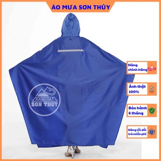 ( K7- CHẤT TỔ ONG) Áo mưa choàng siêu to Sơn Thủy - áo mưa vải dù cỡ đại  K7  Bigsize