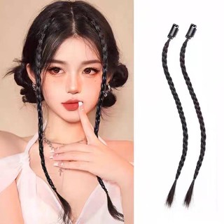 Tóc Giả Tết Lọn Nhỏ Bắt Sáng Tự Nhiên Dành Cho Nữ (Giá 1 Lọn) HaminStore