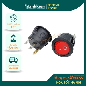 Công tắc bập bênh tròn KCD1 3 chân 6a 250v chất lượng cao.