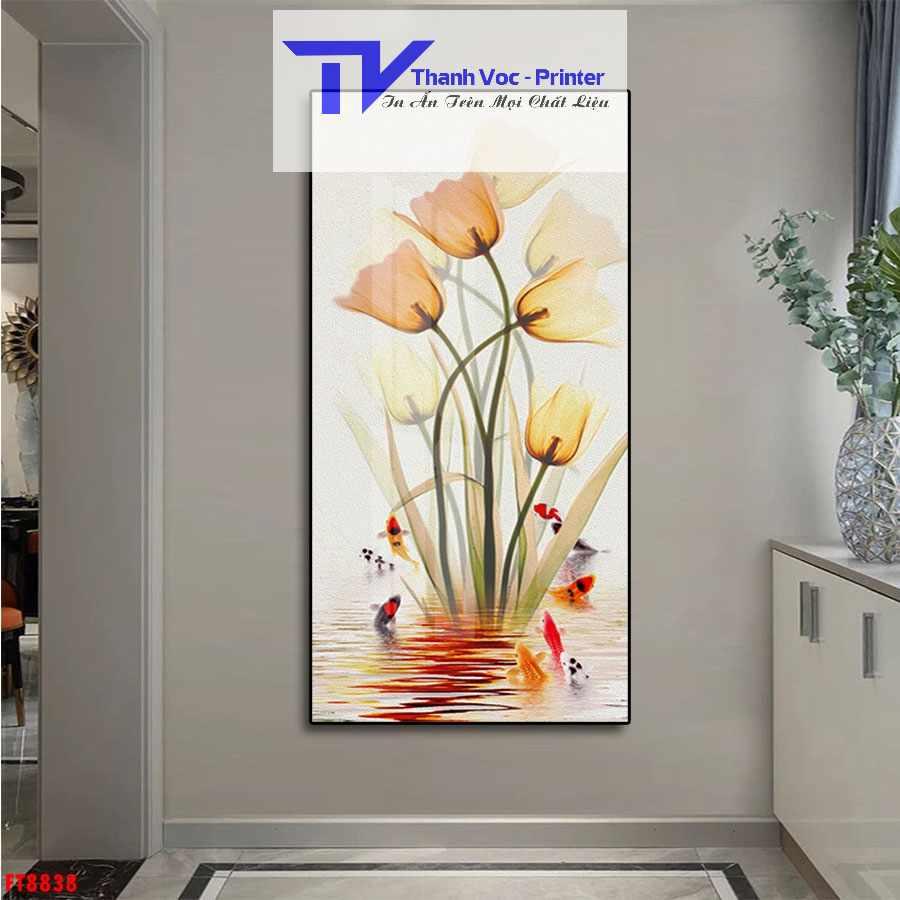Tranh Treo Tường Tráng Gương 3D Trang Trí Phòng Khách , Phòng Ngủ