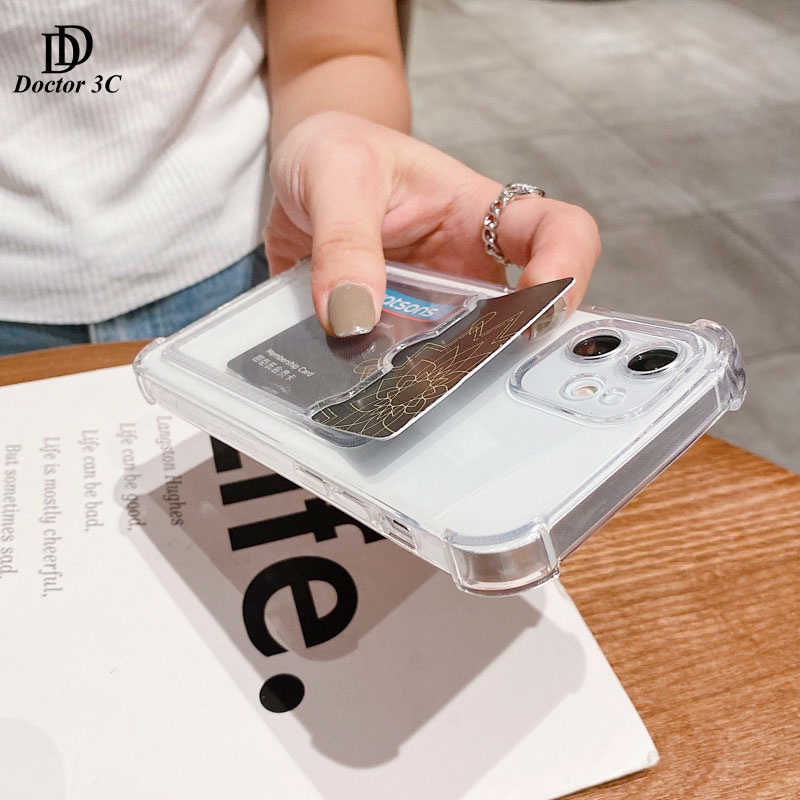 Ốp Điện Thoại Màu Trơn Có Ngăn Đựng Thẻ Cho iPhone iP 16 15 14 Plus 13 12 Mini 11 Pro Max 4G 5G 2022 2023 2024