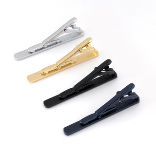 Kẹp cà vạt Nam (không có hộp) thời trang kim loại cao cấp 6cm phù hợp cà vạt 7cm trở lên Cope88
