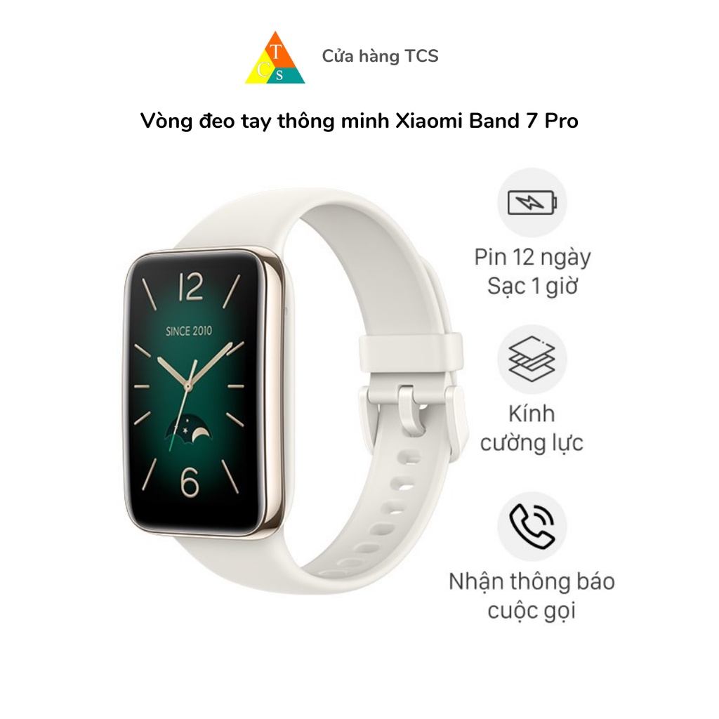 bao hanh 12 thang ban quoc te tieng viet vong deo tay thong minh xiaomi band 7 pro m2140b1 miband7 pro