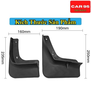 Chắn Bùn Hyundai elantra Đời 2022 Chất liệu Nhựa Dẻo Tặng kèm Ốc Vít ,Bộ 4 Chiếc Hàng Loại 1