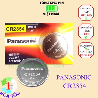 Vỉ 1 Viên] Pin Panasonic Cr2354 3V Lithium 2354 Pin Cảm Biến Áp Suất Lốp,  Chìa Khóa Ô Tô, Xe Máy Made In Indonesia | Shopee Việt Nam