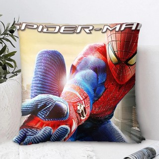 Vỏ Gối Siêu Anh Hùng Người Nhện In Một Mặt Polyester Ném Gối Bọc Xe Ô Tô Vỏ Gối Trang Trí Nhà (Không Có Lõi Gối)
