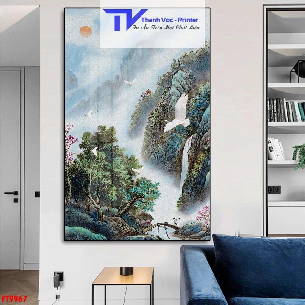 Tranh Treo Tường Tráng Gương 3D Trang Trí Phòng Khách , Phòng Ngủ