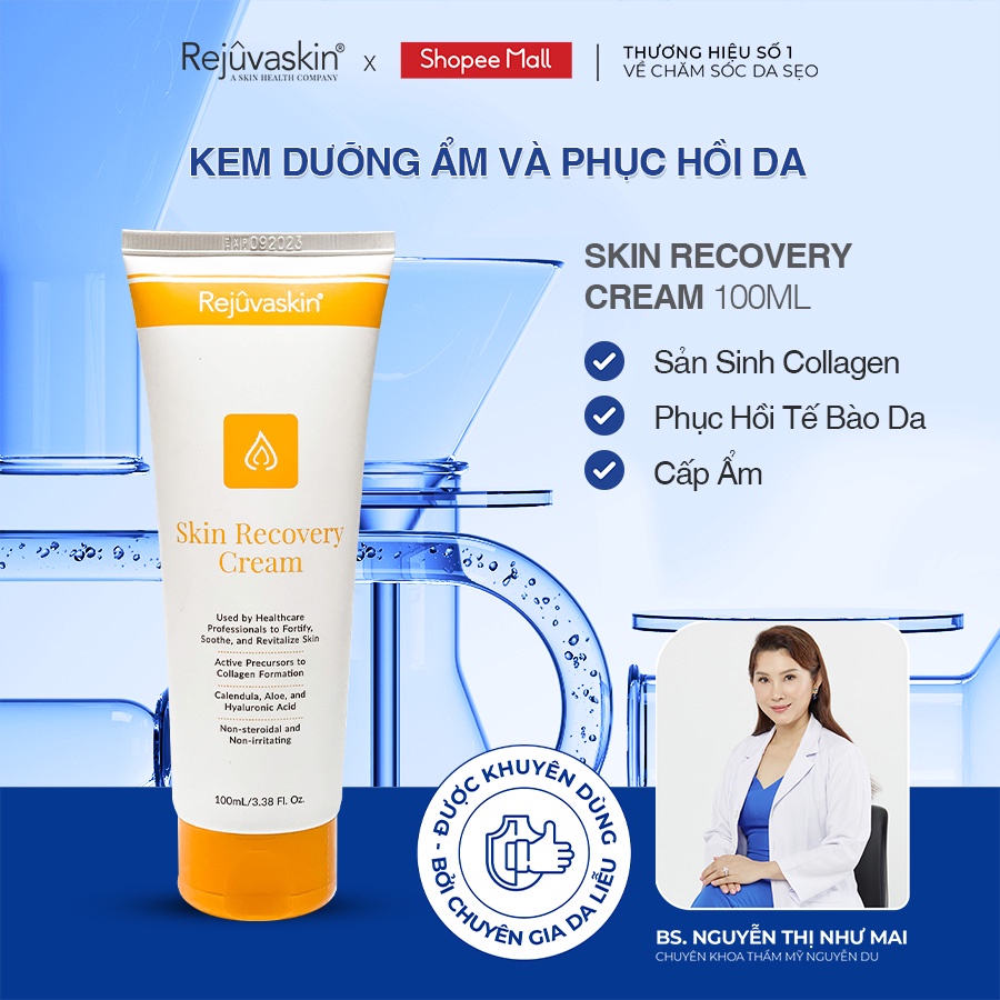 Ảnh Kem Dưỡng Ẩm và Phục Hồi Da Rejuvaskin Skin Recovery Cream 100ml 2
