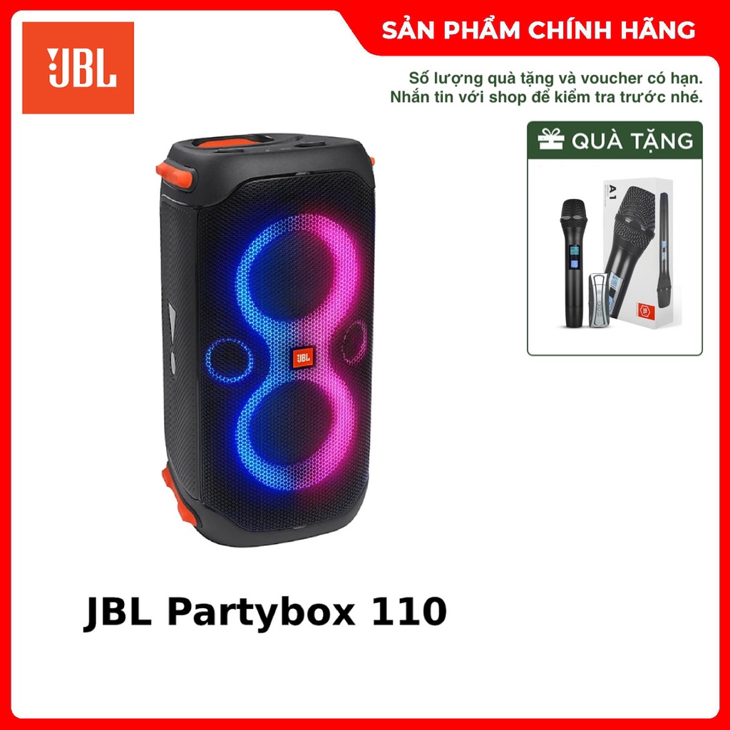 Loa JBL Partybox 110 hát karaoke nghe nhạc siêu trầm