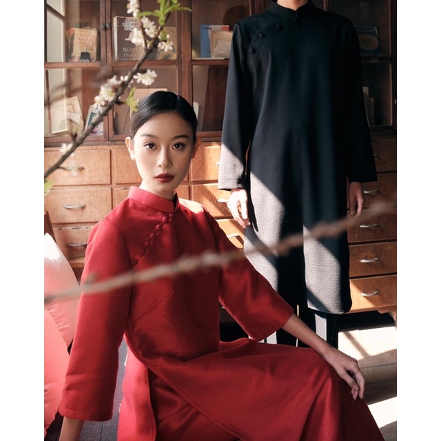 ÁO DÀI " ĐỎ '' - Things.Studios