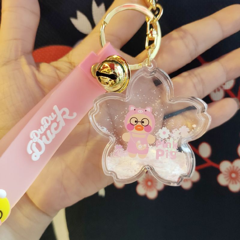 Móc khóa mèo may mắn / Sakura loại to