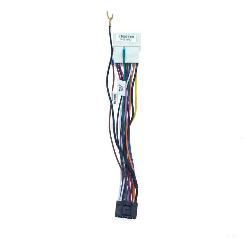 1 Xe Hơi Stereo Radio 16PIN Adapter Dây Cho Mitsubishi Lancer-Ex ASX Điện Bê Đầu Dây Đơn Vị Khai Thác