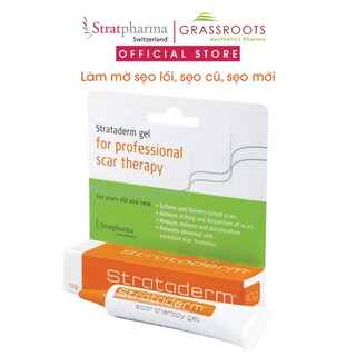 Gel Silicone ngăn ngừa sẹo lồi, sẹo xấu, sẹo lâu năm Strataderm chính hãng