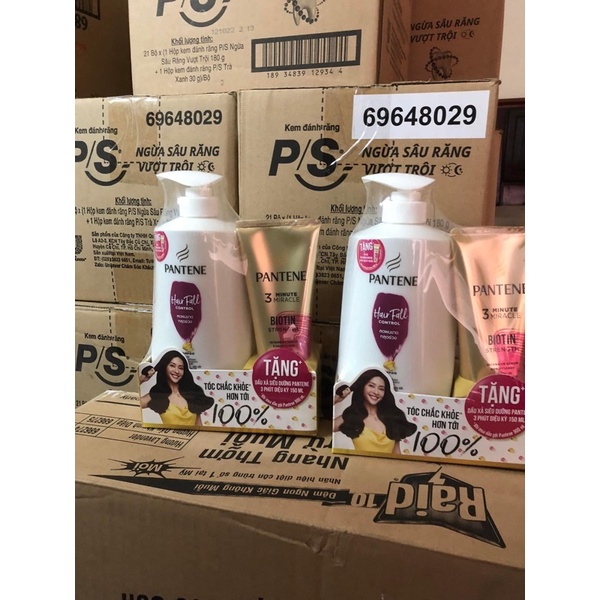 Dầu gội PANTENE ngăn rụng tóc 900ml mẫu mới