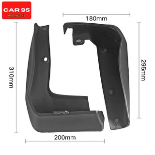 Chắn Bùn Honda Civic Đời 2016-2021 Chất liệu Nhựa Dẻo Tặng kèm Ốc Vít ,Bộ 4 Chiếc Hàng Loại 1