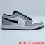 Giày thể thao,sneakers J.D low xám đen nam nữ đế chống trơn thoáng khí B 128