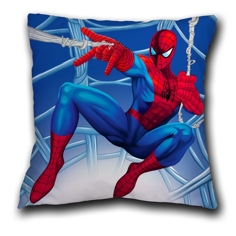 Vỏ Gối Polyester Một Mặt In Hình Siêu Anh Hùng Người Nhện Trang Trí Nhà Cửa / Xe Hơi