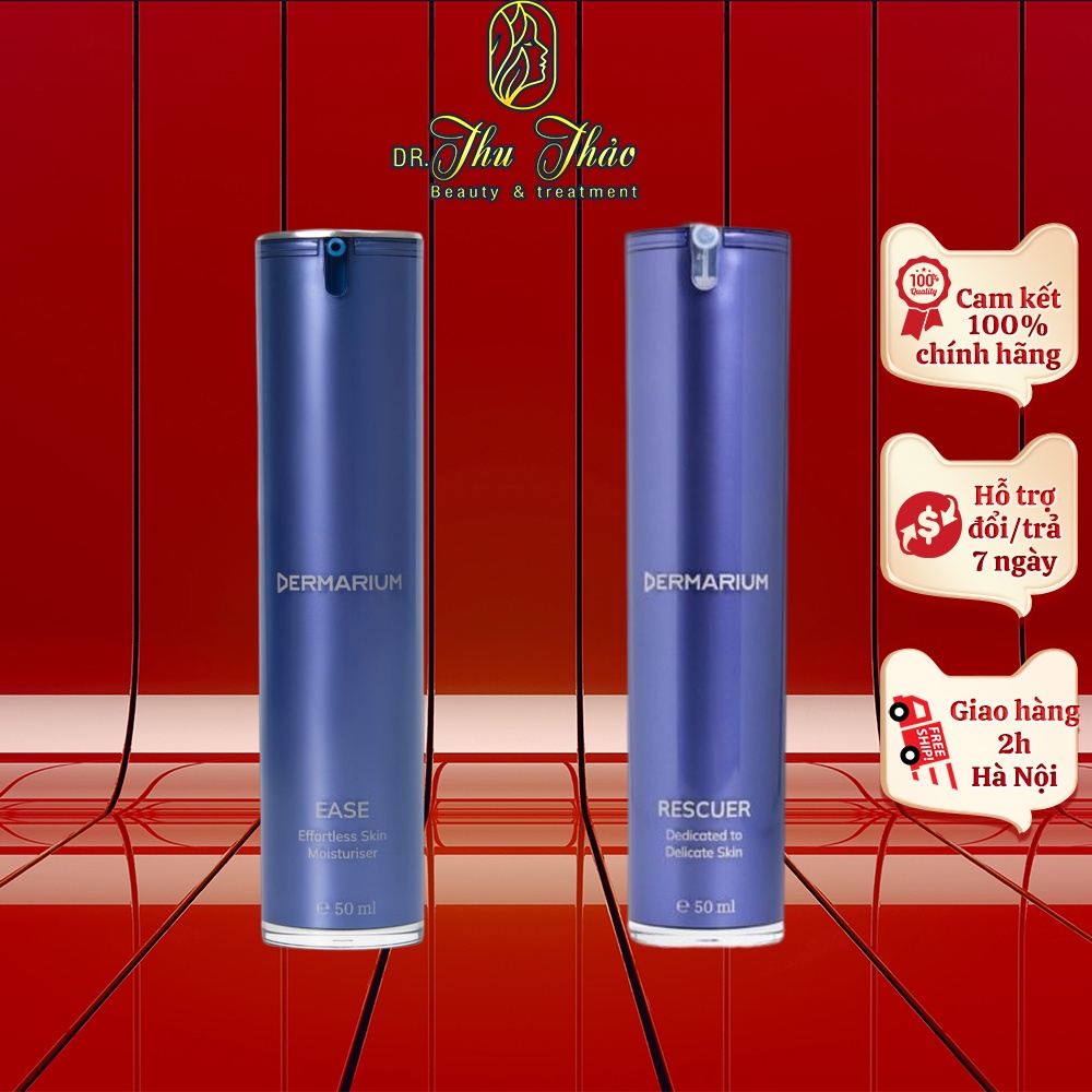 Kem Dưỡng Ẩm Dermarium The Rescuer phục hồi chuyên sâu 45g | Shopee ...