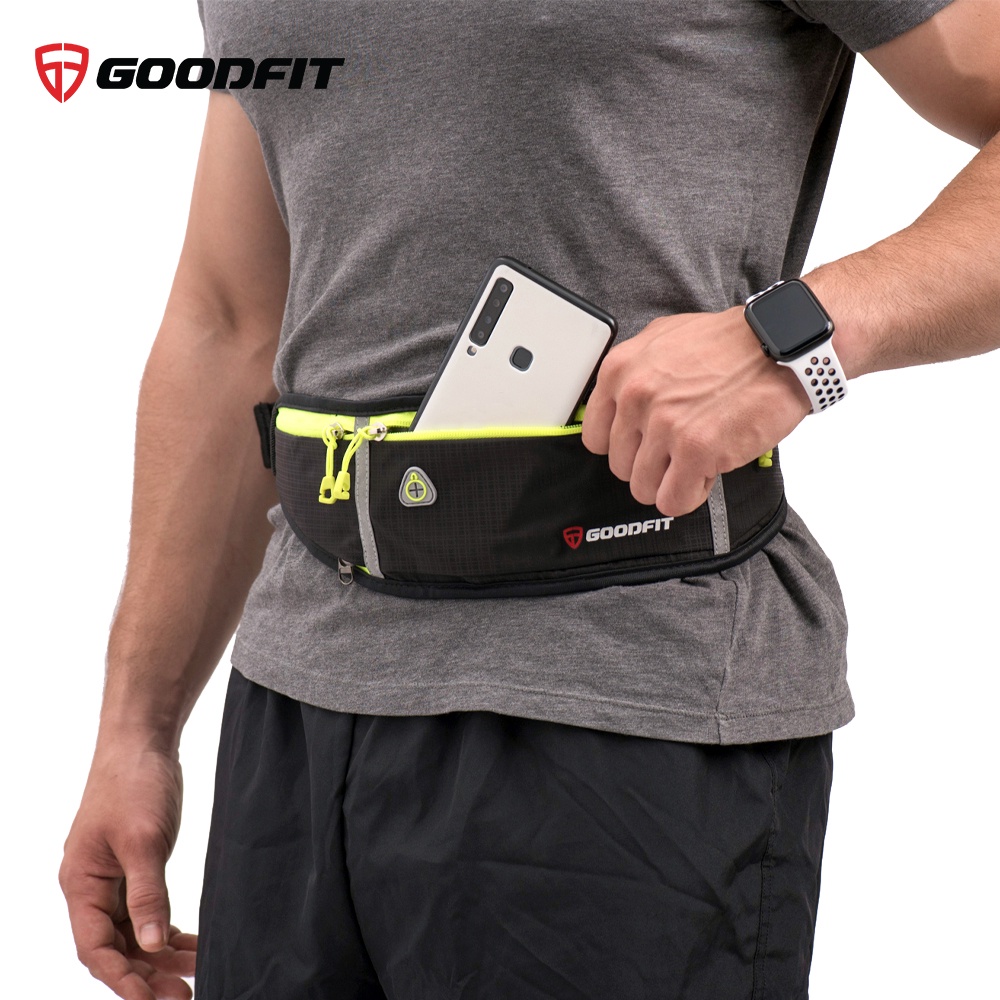 Túi đeo hông chạy bộ, túi đeo bụng chạy bộ nam nữ GoodFit GF106RB cao cấp
