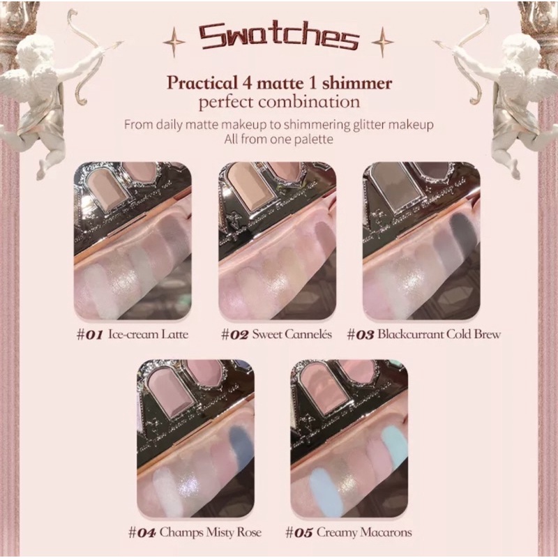Sẵn Phấn mắt Flower knows strawberry rococo eyeshadow palette flower knows phấn mắt hoa biết dâu Flower knows Strawberry | BigBuy360 - bigbuy360.vn
